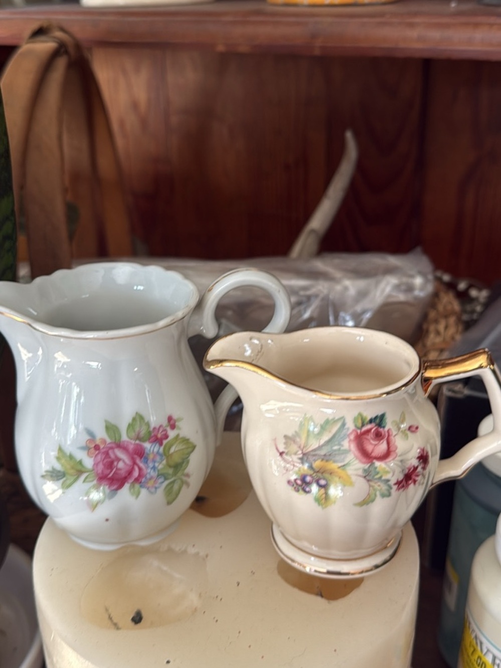 Set of 2 vintage creamers
